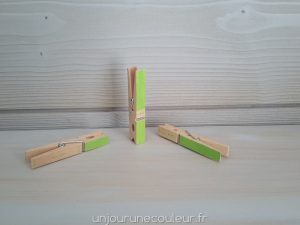 Pinces à linge en bois