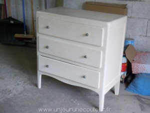 Commode avant relooking