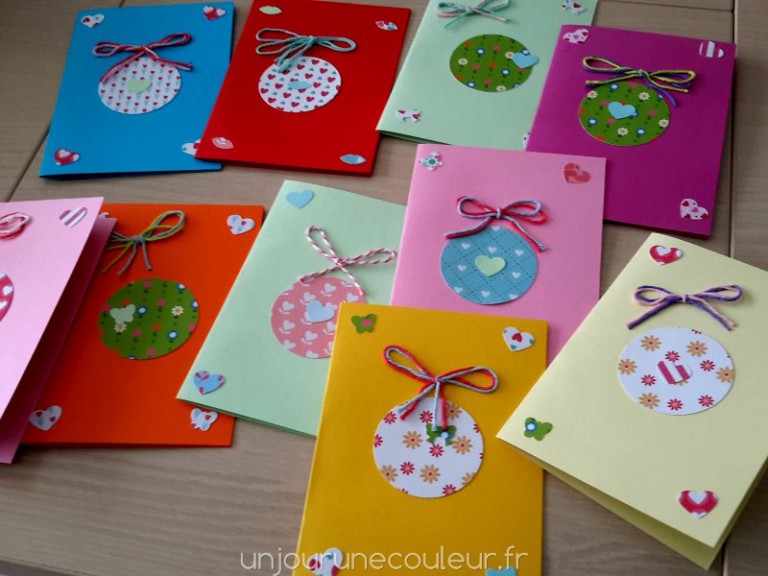 DIY jolies cartes pour inviter à un anniversaire petite fille